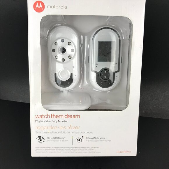 Motorola Video Baby Monitor Model MBP 421, NIB